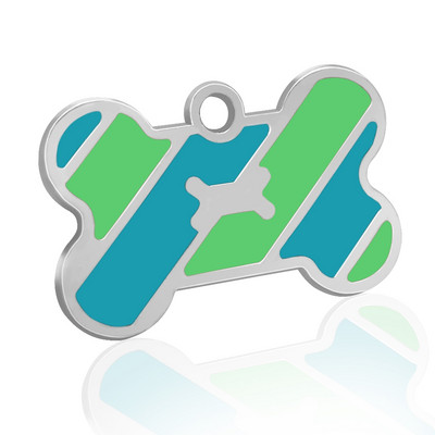 Εξατομικευμένη ετικέτα ονόματος κατοικίδιου για σκύλους Προσαρμοσμένα σκυλιά κουταβιού Κοκάλινα ετικέτες Αξεσουάρ Χαραγμένο μενταγιόν κατά της απώλειας Ετικέτα γιακά κατοικίδιων ζώων