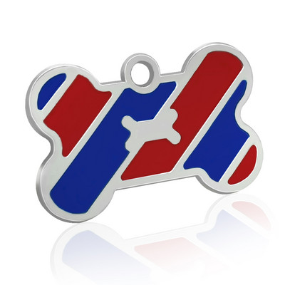 Εξατομικευμένη ετικέτα ονόματος κατοικίδιου για σκύλους Προσαρμοσμένα σκυλιά κουταβιού Κοκάλινα ετικέτες Αξεσουάρ Χαραγμένο μενταγιόν κατά της απώλειας Ετικέτα γιακά κατοικίδιων ζώων