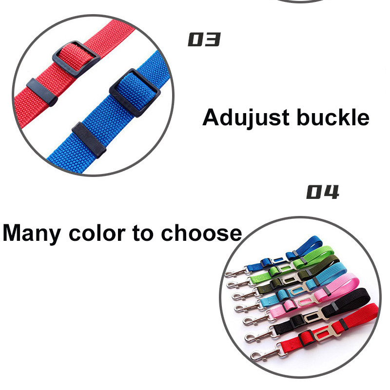 Câine de companie, pisică, centură de siguranță pentru mașină, accesorii pentru câini, ham reglabil, lesă cu plumb, guler mic și mare, lesă, accesorii pentru călătorie pentru animale de companie