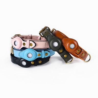 За Airtag Pet Collar Tracker GPS Pet Dog Collar Anti Loss Dog Cat Collar Anti-Lost Adjustable Location Tracker Collar