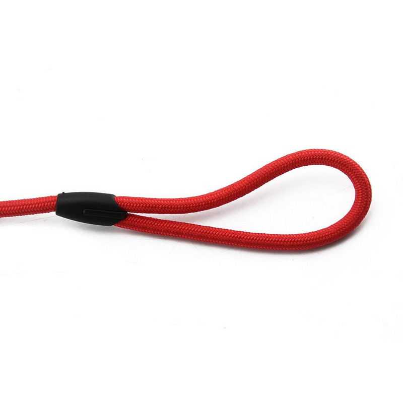 Στρογγυλό νάιλον κολάρο σκύλου Λουρί ολίσθησης σχοινιού Λουρί λουρί λουριών λουριών λουριών λουριών ρυθμιζόμενες προμήθειες για κατοικίδια Αξεσουάρ λουριά εκπαίδευσης σκύλων