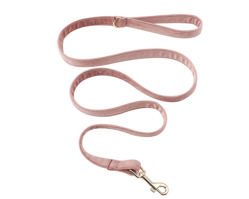 Set cu fundă și lesă de guler personalizat pentru câine roz, guler pentru câine de catifea nuntă, guler pentru câine pentru fete, guler pentru câine de lux cu nume gravat