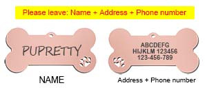 Προσωποποιημένη ετικέτα ταυτότητας κατοικίδιων, δωρεάν χαραγμένο μπρελόκ για γάτα κουτάβι σκύλου Κρεμαστό μπρελόκ Κρεμαστό μπρελόκ Bone Paw Bone κατοικίδιο ζώο