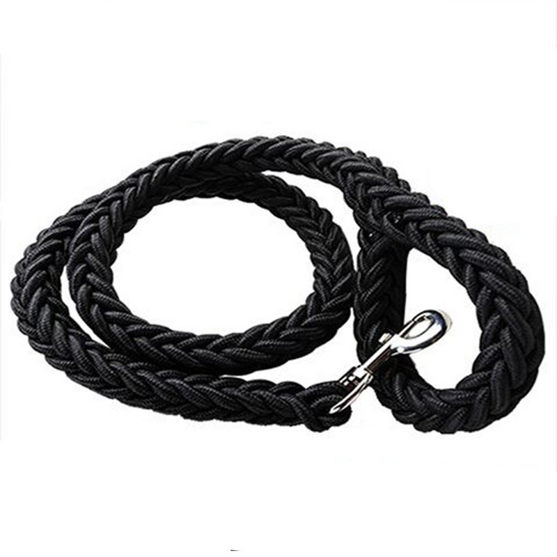 Koerarihm raskeveokite nailonist punutud köis, tugev 120 cm koerarihm Mugav lemmikloomade ümmargune treeningnöör väikestele keskmise suurusega koertele