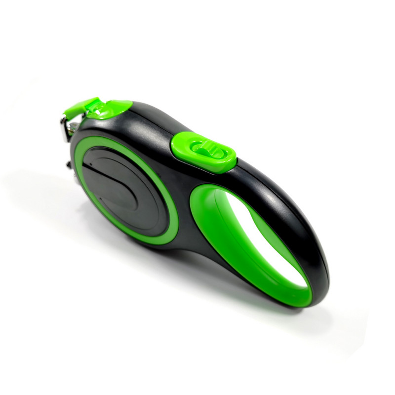 Lesă lungă pentru animale de companie pentru câini mari Lesă pentru câini de talie mare, automată, retractabilă, durabilă, din nailon, extensibilă, pentru cățeluș mic, frânghie de tracțiune, centură de plumb