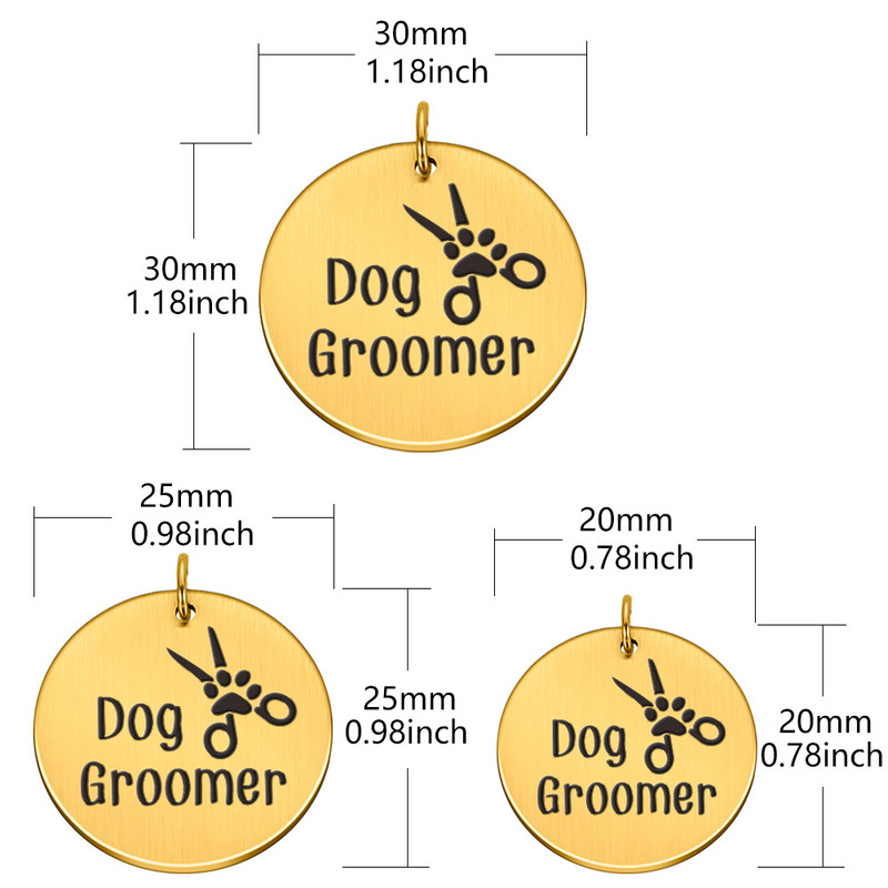 Lolojumdzīvnieku suņa ID birka Personalizēta kaķa kucēna ID birka Bezmaksas iegravēta mājdzīvnieku suņu apkakles piederumi Pielāgoti suņiem Pretpazaudēšanas vārda birkas Kulons