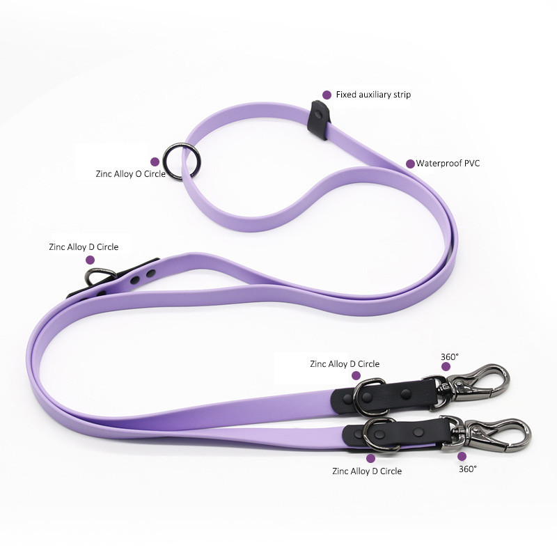 8 σε 1 PVC αδιάβροχο λουρί σκύλου Smlla μεσαίου μεγάλου λουριού σκύλου Ανάκληση εκπαίδευσης Παρακολούθηση Υπακοή Long Lead Mountain Climbing Rop