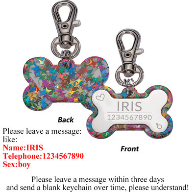 STVK 2022 Nouă etichetă de identificare pentru animale de companie Guler personalizat pentru pisici Etichetă pentru animale de companie Accesorii personalizate Colier gravat personalizat Articole de farmec cu lanț