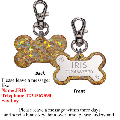 STVK 2022 Nouă etichetă de identificare pentru animale de companie Guler personalizat pentru pisici Etichetă pentru animale de companie Accesorii personalizate Colier gravat personalizat Articole de farmec cu lanț