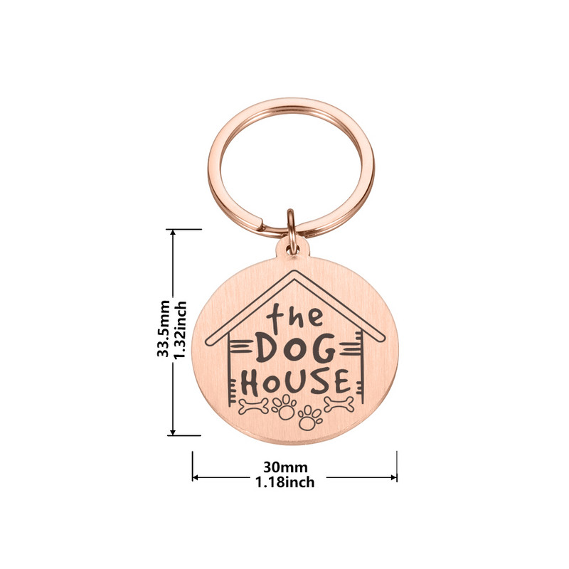 Εξατομικευμένη ετικέτα ταυτότητας σκύλου Χαραγμένη μεταλλική ετικέτα για μικρόσωμους σκύλους Κολάρο ταυτότητας για κατοικίδιο Προσαρμοσμένο όνομα για κουτάβι Αξεσουάρ