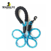 Ανακλαστικό λουρί σκύλου για μεγάλα σκυλιά Thicken Nylon Dog Leash Dropshipping Άνετη λαβή με επένδυση ανθεκτικό σχοινί έλξης για κατοικίδια