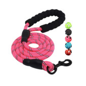 Nailon lavabil, frânghie rotundă, lesă pentru câine, chingă, lesă lungă pentru animale de companie, potrivită pentru dresaj în aer liber