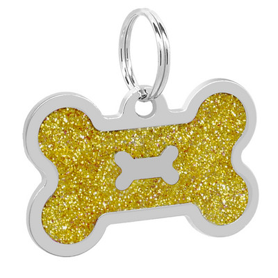 Roostevabast terasest isikupärastatud luusilt Kohandatud lemmiklooma kutsika kassipoegade ID-silt, graveeritud koera kaelarihma ripats kaelakee kaelarihma tarvikud