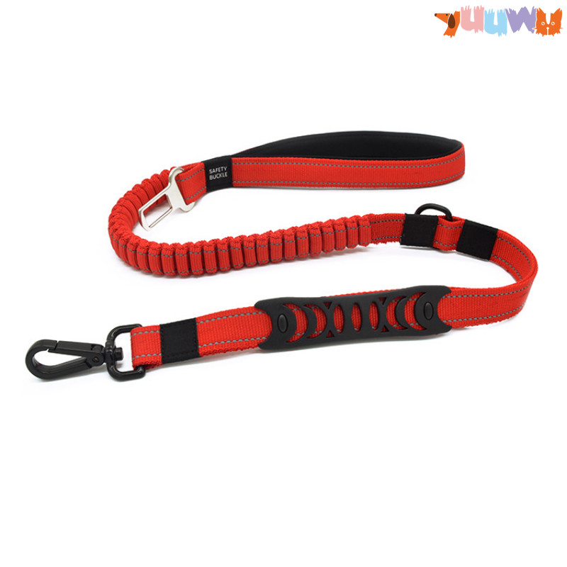 Ζώνη ασφαλείας αυτοκινήτου για σκύλους αυτοκινήτου για λουρί κατοικίδιων ζώων Ανακλαστικό ανακλαστικό λουρί Σκύλος Ζώνη σκύλου Είδη κατοικίδιων ζώων Leas Αξεσουάρ για σκύλους για κατοικίδια