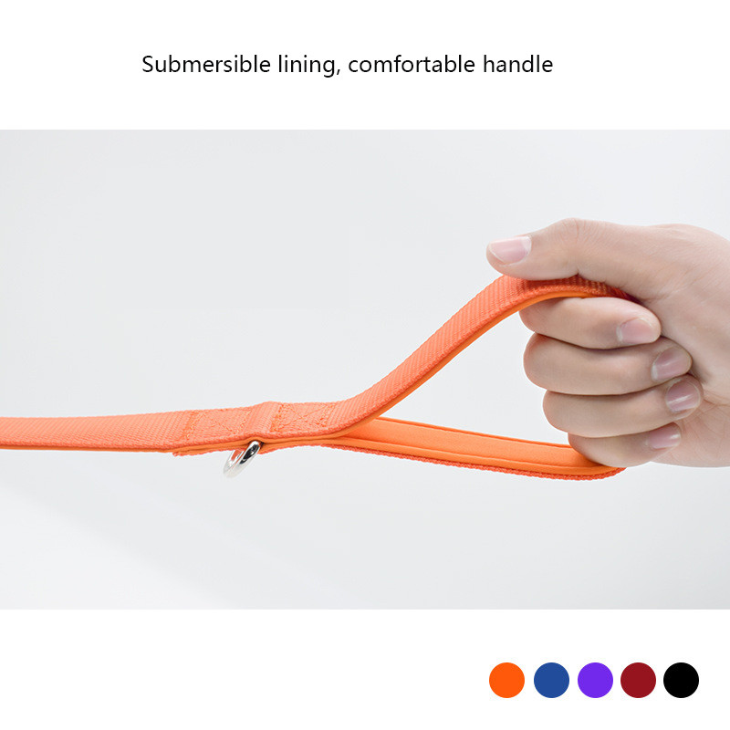 Lesă pentru câini din nailon, 120 cm țesătură pentru scufundări Lesă pentru plimbare pentru câini de companie, mâner confortabil, pentru câini mari, mijlocii și mici Accesorii pentru animale de companie