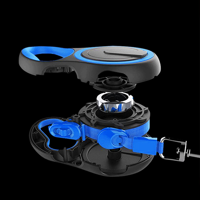 3M nailonist automaatne sissetõmmatav vastupidav koerarihm, pikk, tugev pikendatav kõndimisnöörid keskmistele suurtele koertele Lemmikloomatarbed