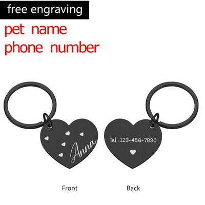 Etichetă de identificare anti-pierdere Gulerele pentru câini Numele telefonului gravat Cățeluș Personalizat Medalie de os Pandantiv Produs personalizat Accesorii pentru zgarda pentru câini