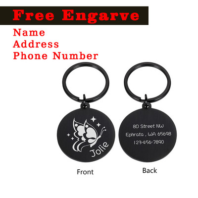 Accesorii pentru câini Etichete personalizate de identificare pentru câini Guler personalizat pentru câine pentru pisică Perro Anti-Lost Collier Chien ошейник для кошек