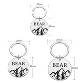 Pielāgotas pretpazaudēšanas abpusējas iegravētas mājdzīvnieka ID suņu birkas Personalizētas suņu kakla siksnas aksesuāri Dekorācijas Kaķu kaklasiksnas Suņu birkas