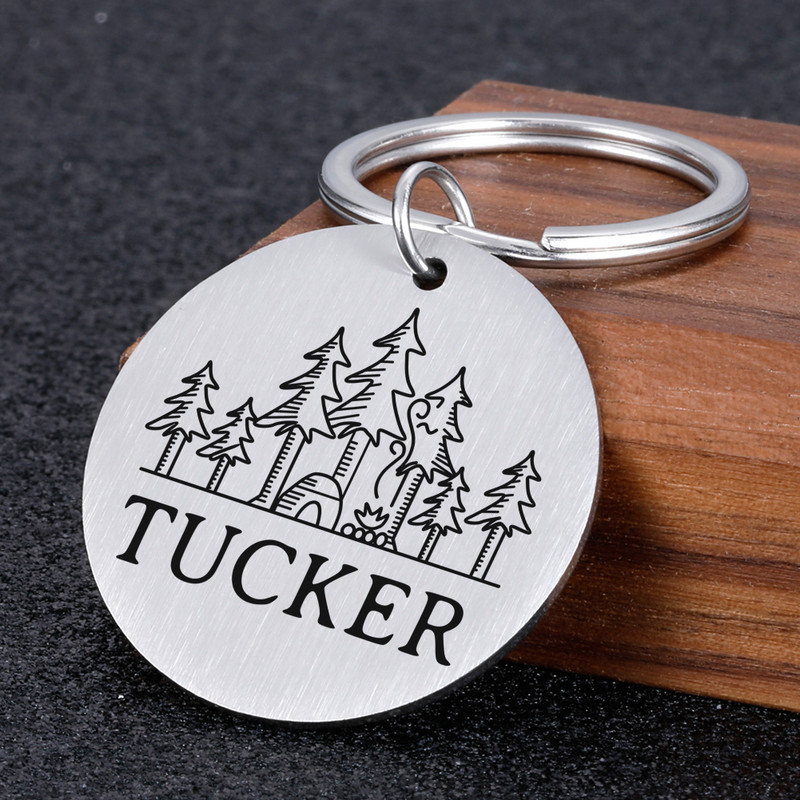 Pielāgotas pretpazaudēšanas abpusējas iegravētas mājdzīvnieka ID suņu birkas Personalizētas suņu kakla siksnas aksesuāri Dekorācijas Kaķu kaklasiksnas Suņu birkas