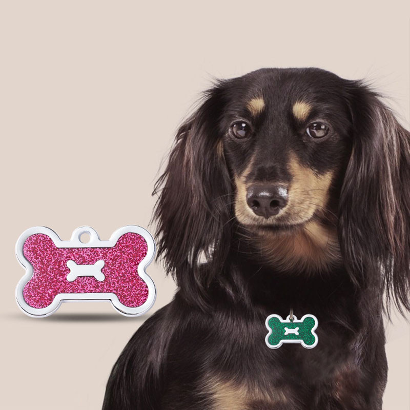 Etichetă de identificare personalizată pentru câine, cu gravură gratuită, cu numele animalului de companie, pandantiv, decorațiuni pentru cățeluș, guler personalizat pentru pisici, accesorii pentru chihuahua