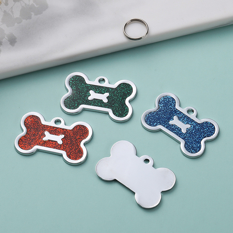 Etichetă de identificare personalizată pentru câine, cu gravură gratuită, cu numele animalului de companie, pandantiv, decorațiuni pentru cățeluș, guler personalizat pentru pisici, accesorii pentru chihuahua