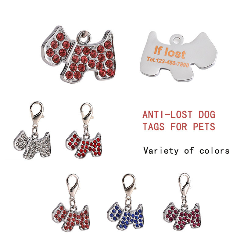 Εξατομικευμένη χάραξη Προσδιορισμός ετικέτας ταυτότητας σκύλου κατά της απώλειας Προσαρμοσμένο όνομα κατοικίδιου Κολάρο κουταβιού Σκύλος γάτας Ετικέτες οστών για κατοικίδια