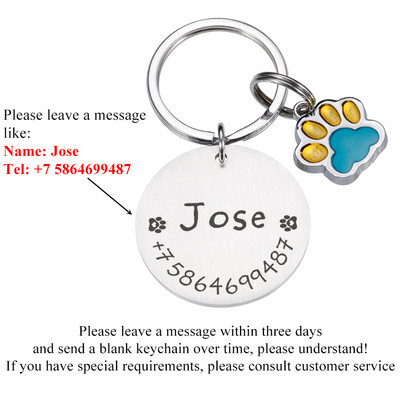 STVK Pet Id Tag Αξεσουάρ σκυλιών Προσαρμοσμένες ετικέτες Μπρελόκ από ανοξείδωτο ατσάλι Προϊόντα για κατοικίδια για γάτες Προμήθειες για σκύλους Περιλαίμια σκύλων