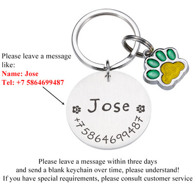 STVK Pet Id Tag Αξεσουάρ σκυλιών Προσαρμοσμένες ετικέτες Μπρελόκ από ανοξείδωτο ατσάλι Προϊόντα για κατοικίδια για γάτες Προμήθειες για σκύλους Περιλαίμια σκύλων