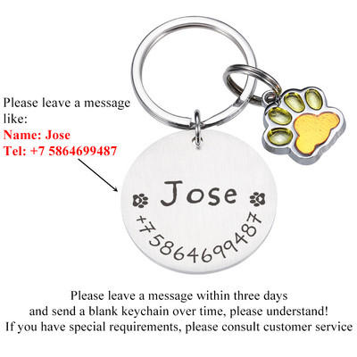 STVK Pet Id Tag Αξεσουάρ σκυλιών Προσαρμοσμένες ετικέτες Μπρελόκ από ανοξείδωτο ατσάλι Προϊόντα για κατοικίδια για γάτες Προμήθειες για σκύλους Περιλαίμια σκύλων