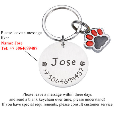 STVK Pet Id Tag Αξεσουάρ σκυλιών Προσαρμοσμένες ετικέτες Μπρελόκ από ανοξείδωτο ατσάλι Προϊόντα για κατοικίδια για γάτες Προμήθειες για σκύλους Περιλαίμια σκύλων