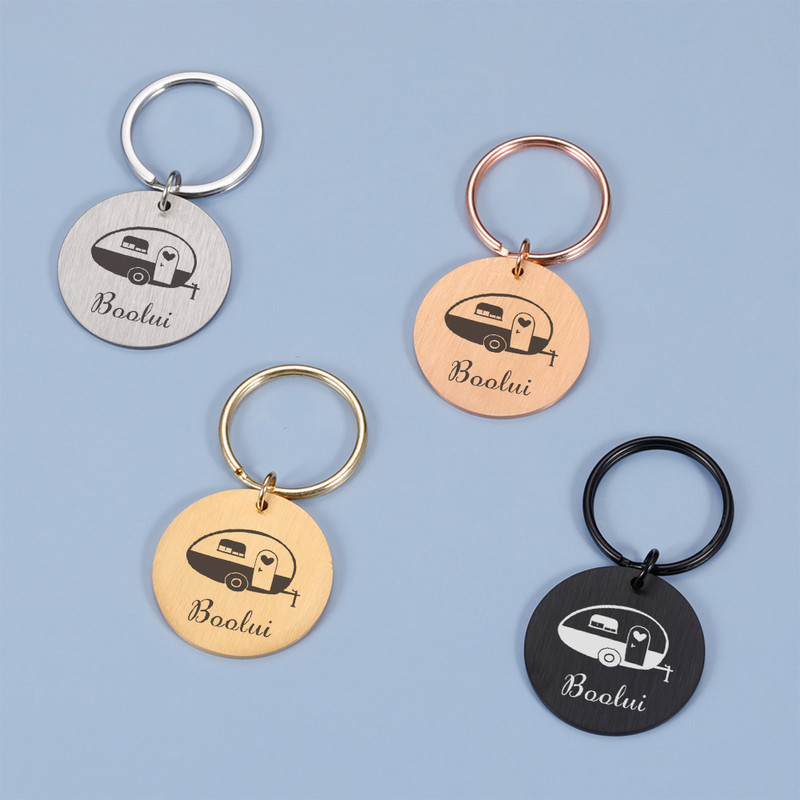 Etichete de identificare personalizate pentru câini Etichetă metalică gravată pentru câini de talie mică Guler cu nume pentru pisici Cățeluș Accesorii pentru animale de companie Etichete cu nume personalizate