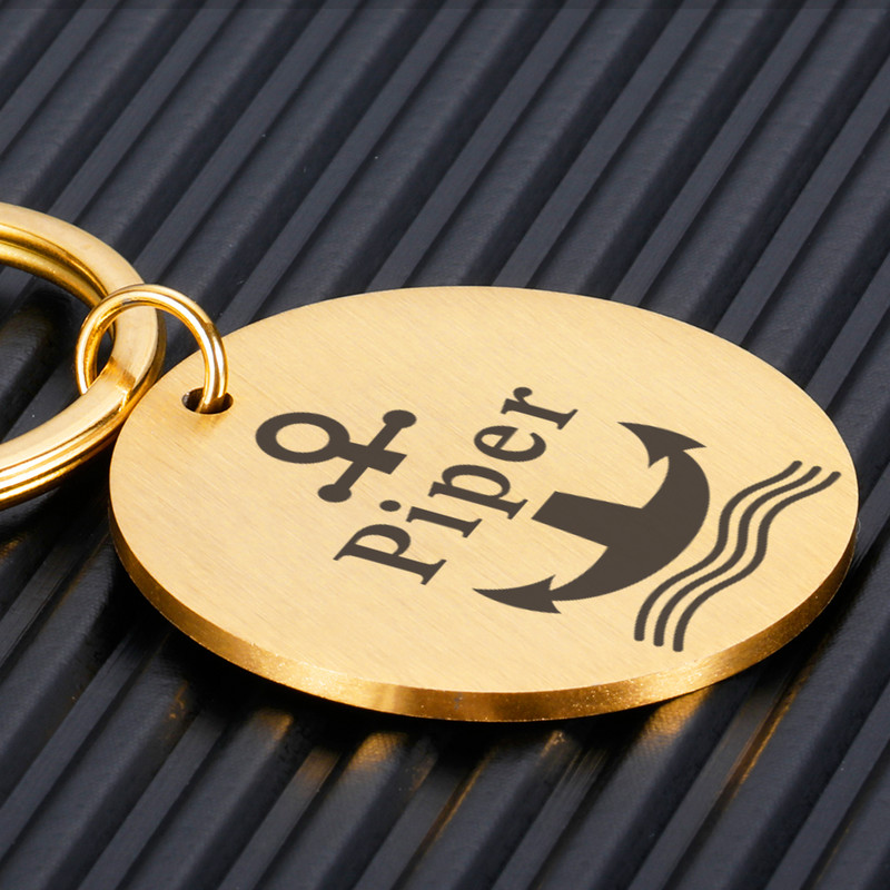 Etichete de identificare pentru guler pentru câini gravate cu numărul numelui Plăcuță personalizată pentru câine de companie Etichetă de adresă pentru ham pentru pisici Animale de companie Câini Accesorii pentru pisici