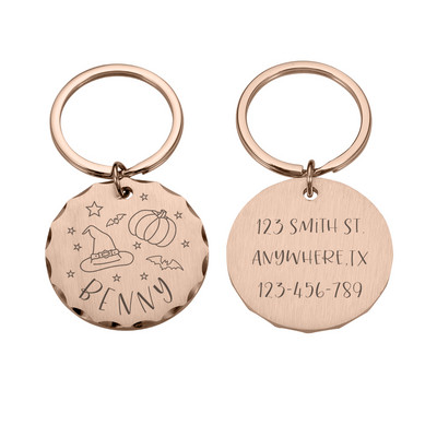 Isikupärastatud aadressi Koera rinnamärgised Kohandatud koera kaelarihm kassipoeg kassi kaelakee ID silt Lemmikloomakoerte keti medal graveeritud nimega