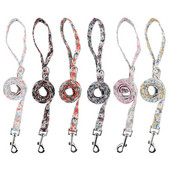 Noua lesă pentru animale de companie, cățeluș, pisică, câine, lesă, retro, pastorală, flori, dresaj, ham pentru câini de talie mică