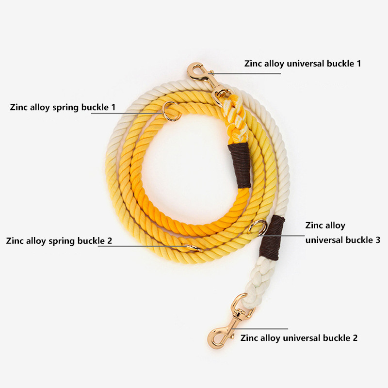 Lesă colorată pentru câini pentru câini mici, mijlocii mari, pitbull, buldog, pugs, beagle, în aer liber, zgarde de frânghie pentru plimbare, provizii tampon