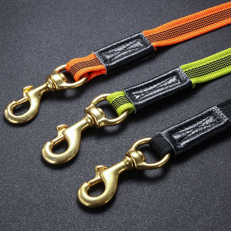 Lesă pentru câini Lease pentru animale de companie, cauciuc anti-alunecare, nailon, dresaj, frânghie de mers 2m 3m, lesă pentru câini de lucru, pentru câini mici, mijlocii mari, mâner moale