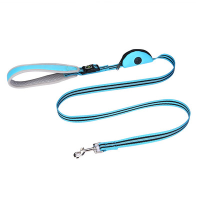 Multifunktsionaalne lemmikloomakoera jalutusrihm koos kakakoti jaoturiga ühe võtmega avamine väikesele keskmisele suurele koerale 150 cm 22 uus