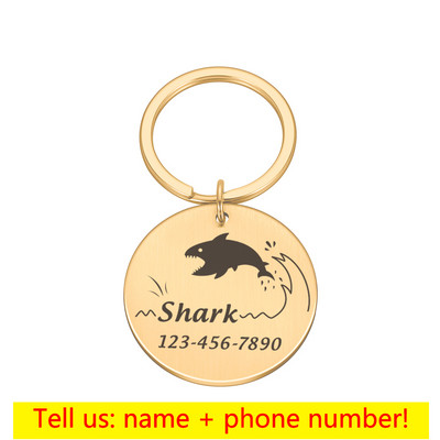 Isikupärastatud koerasilt Lemmiklooma ID-sildi nimesildid Tasuta kohandatud kassikutsikasildid Roostevabast terasest kaelarihm Lemmikloomatarvikud Dropshipping