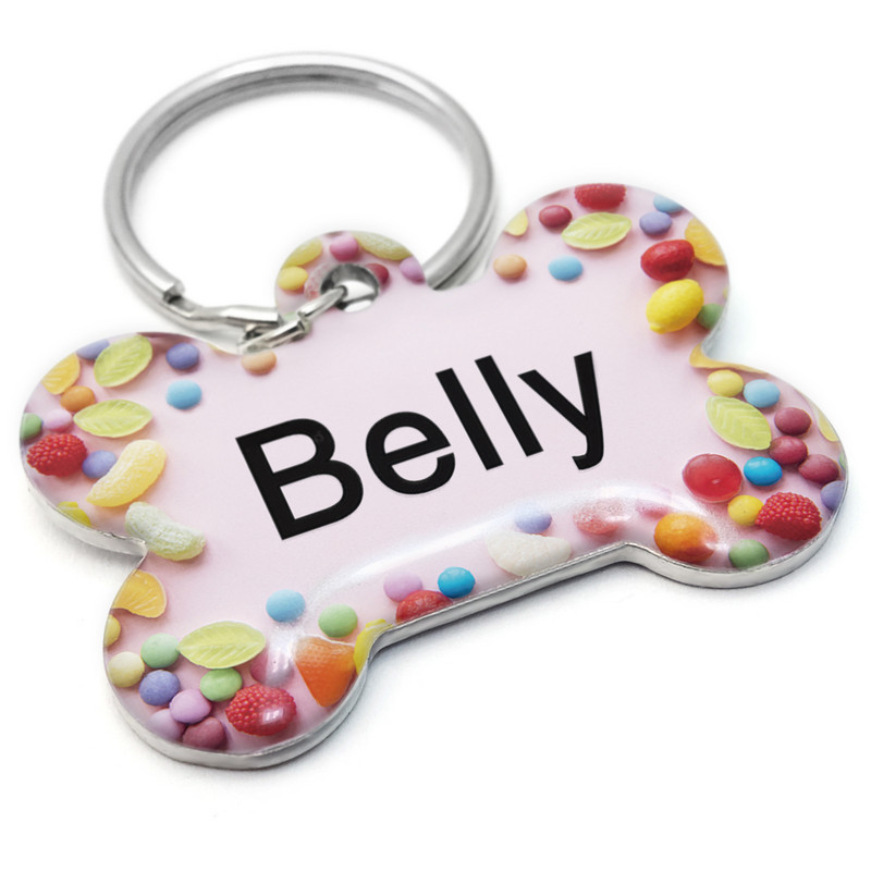 Etichetă personalizată pentru câine Etichetă personalizată cu inimă pentru câine Etichetă personalizată pentru zgarda pentru câine Cadou pentru cățeluș Nou Accesorii pentru câini Guleră Etichetă pentru câine anti-pierdere