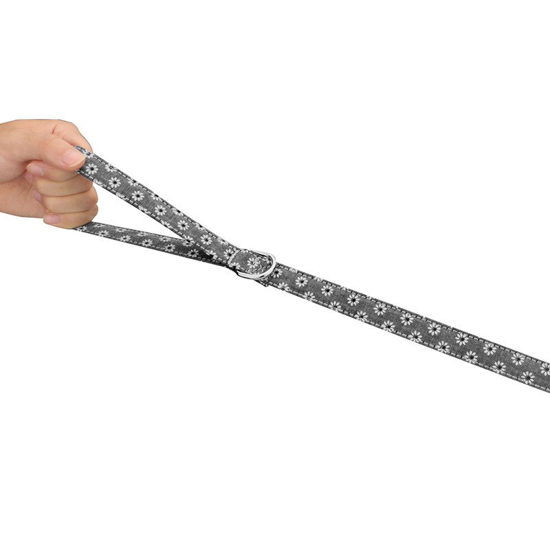 Προμήθειες λουλουδιών λουλουδιών με σχοινί με λουρί για σκύλους Προμήθειες για κατοικίδια ζώα με μικρό μεσαίο σκύλο