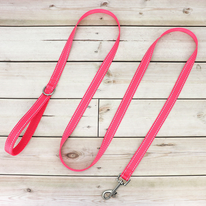 Ανακλαστικό λουρί σκύλου 150 εκ. Ζώνη με σχοινί για κουτάβια Pitbull για μικρά μεσαία μεγάλα σκυλιά