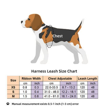 Μικρό λουρί γάτας σκύλου με ρυθμιζόμενο κολάρο γιλέκο κουτάβι για υπαίθριο περπάτημα Chihuahua Terier Schnauzer
