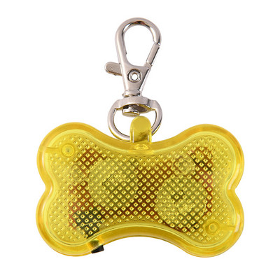 Etichete pentru câine pandantiv strălucitor de noapte pentru câine cățeluș LED câine de companie strălucitor decor de siguranță de noapte ornament pentru animale de companie Lumină de avertizare noaptea 2022