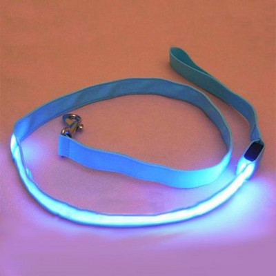 Animal de companie strălucire LED Lumină intermitentă Nylon Siguranță Anti-pierdere lesă Coarda de plumb Curea instrumente de echipament pentru produse pentru animale de companie Accesorii pentru câini