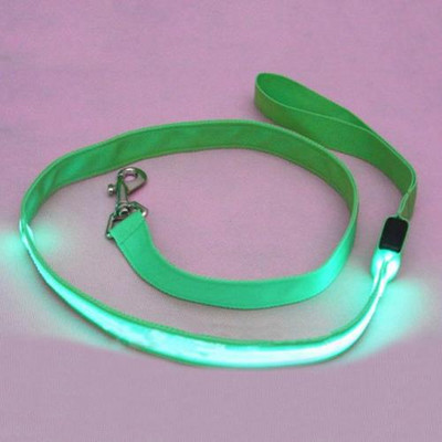 Animal de companie strălucire LED Lumină intermitentă Nylon Siguranță Anti-pierdere lesă Coarda de plumb Curea instrumente de echipament pentru produse pentru animale de companie Accesorii pentru câini
