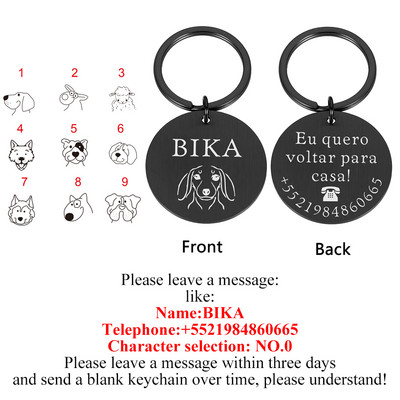 STVK Gulerele personalizate pentru caini anti-pierdut Eticheta de identitate pentru animale de companie Breloc personalizat Gravura personalizata Etichete cu nume de caine