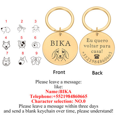 STVK Gulerele personalizate pentru caini anti-pierdut Eticheta de identitate pentru animale de companie Breloc personalizat Gravura personalizata Etichete cu nume de caine