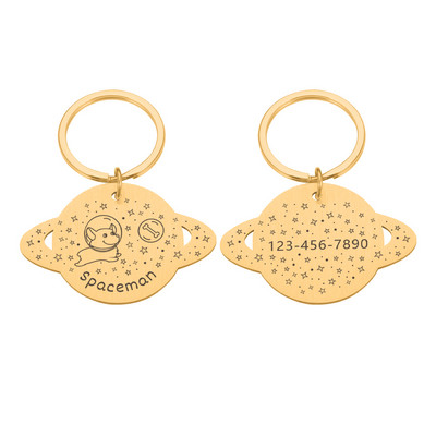 Εξατομικευμένη ετικέτα ταυτότητας κατοικίδιου σκύλου γάτας Χάθηκε χαραγμένο όνομα ταυτότητας κατοικίδιου για κολάρο σκύλου για γάτα Κρεμαστό μπρελόκ για κατοικίδια Κρεμαστό αξεσουάρ