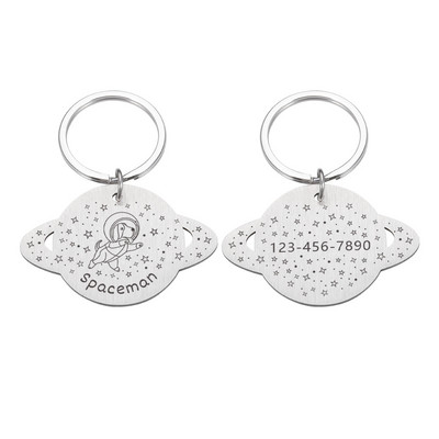 Εξατομικευμένη ετικέτα ταυτότητας κατοικίδιου σκύλου γάτας Χάθηκε χαραγμένο όνομα ταυτότητας κατοικίδιου για κολάρο σκύλου για γάτα Κρεμαστό μπρελόκ για κατοικίδια Κρεμαστό αξεσουάρ